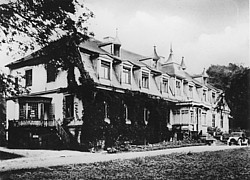 Das Gutshaus in Klein Steegen um 1935