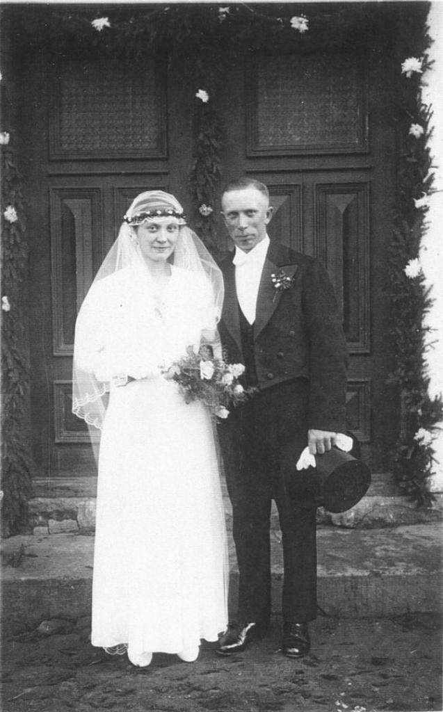 Hochzeit Hilde und Hermann Lehmann 1934