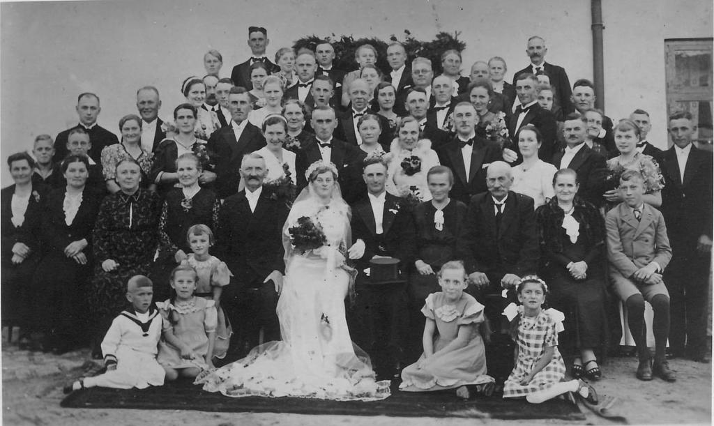 Hochzeit Gertrud und Otto Boehnke 1938