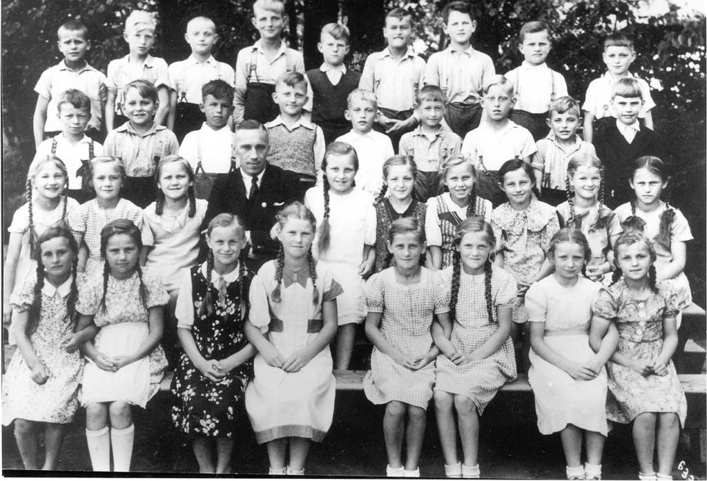 Schulklasse Canditten 1937