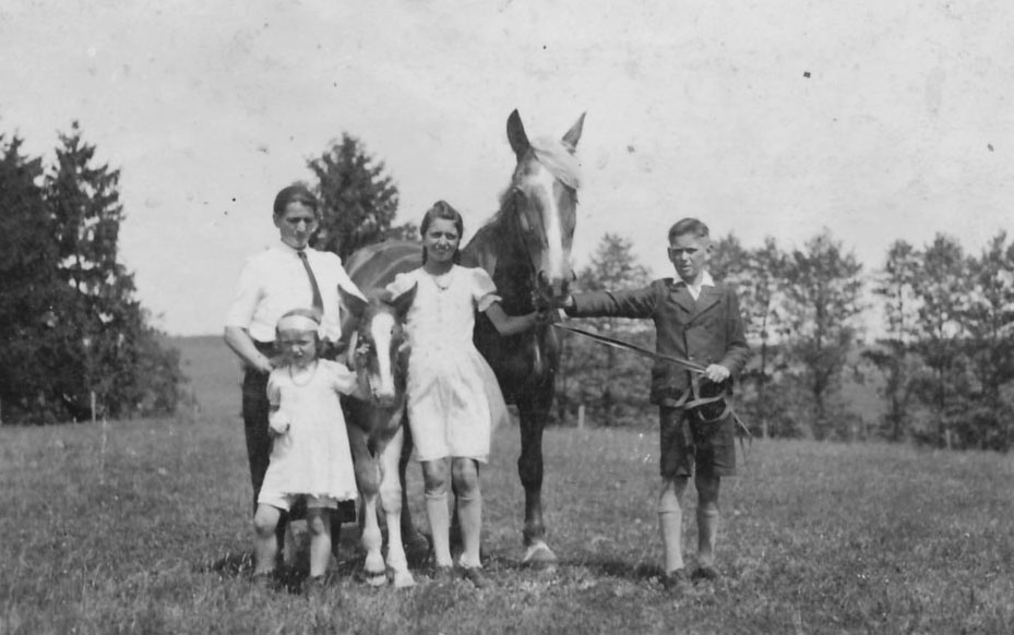 Hoppendorf Familie Otto Radtke 1944, Foto Liedtke