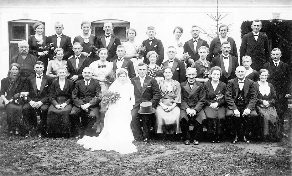 Hoppendorf Hochzeit um 1937